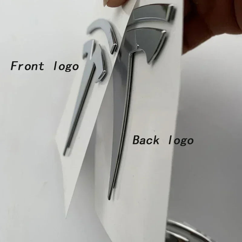 Tesla Model 3 Mode Y Pegatina con el logotipo del capó delantero y trasero