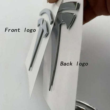 Tesla Model 3 Mode Y Pegatina con el logotipo del capó delantero y trasero